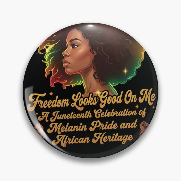 Item preview, Inspirational Juneteenth Black Freedom Quote Afro Pride Gift for Women Men Celebrate African Heritage designed and sold by Im-Ara.
