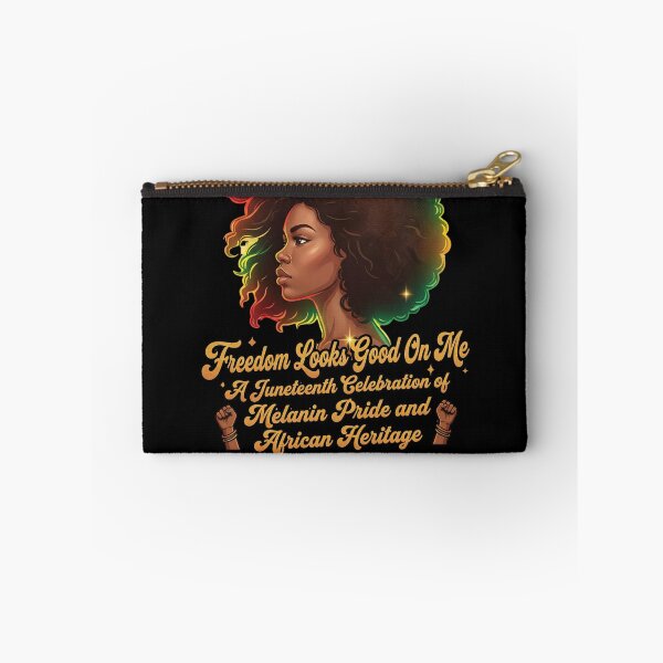 Item preview, Inspirational Juneteenth Black Freedom Quote Afro Pride Gift for Women Men Celebrate African Heritage designed and sold by Im-Ara.