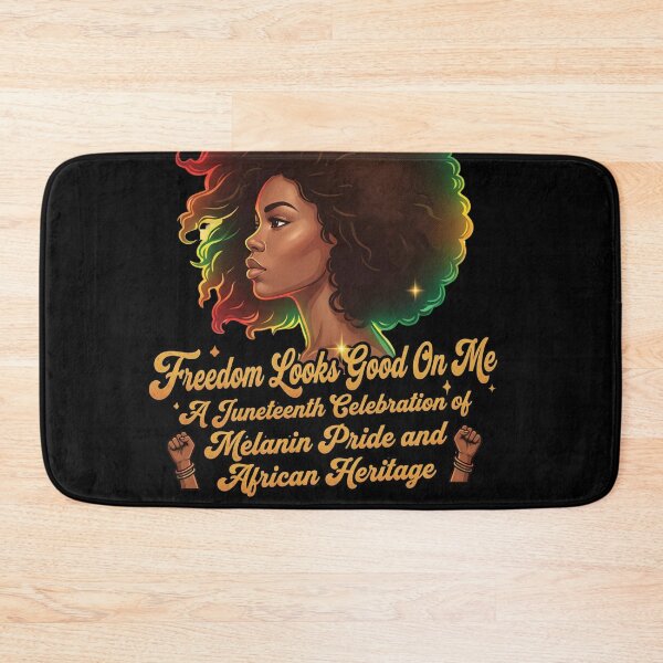 Item preview, Inspirational Juneteenth Black Freedom Quote Afro Pride Gift for Women Men Celebrate African Heritage designed and sold by Im-Ara.