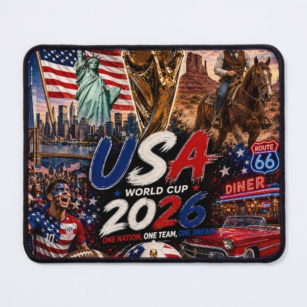Item preview, USA World Cup 2026 Cowboy Spirit – American Soccer Fan Pride T-Shirt & Sticker designed and sold by NorthernDk_art .