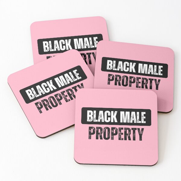 Item preview, Black Male Property designed and sold by FutureTraveller.