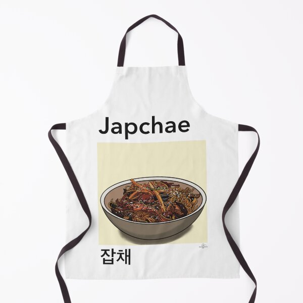Item preview, Japchae Illustration Art Print Korean Food Poster designed and sold by TAWN ILLUSTRATIONS.