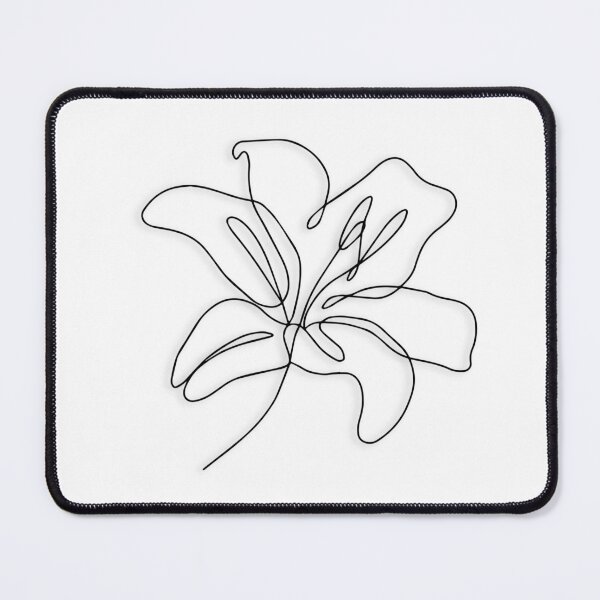 Item preview, Minimalist Lily Flower Modern Line Art Botanical designed and sold by NuvoraNest.