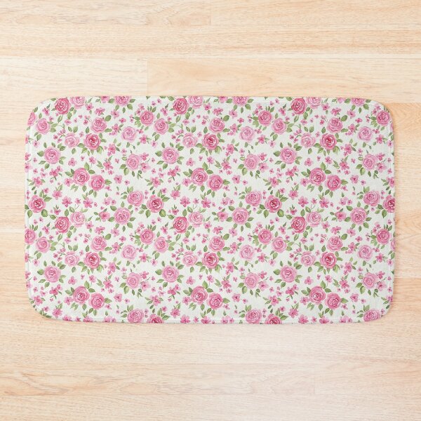 Item preview, Pink Rose Watercolor Pattern designed and sold by wissal.studio.