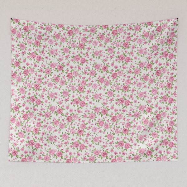 Item preview, Pink Rose Watercolor Pattern designed and sold by wissal.studio.