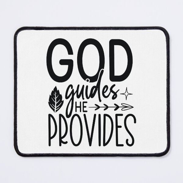 Item preview, God Guides He Provides - Cute Autumn Season Leaves Orange Pumpkin Cozy Warm Christian Faith Gift designed and sold by FuzionRaptor.