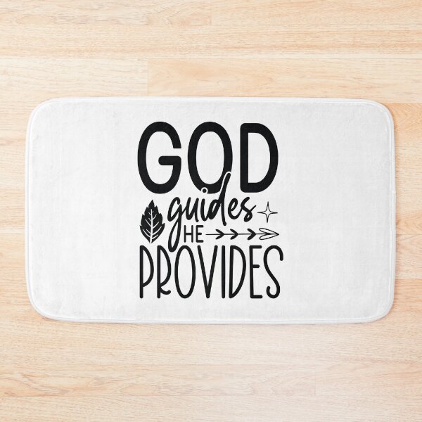 Item preview, God Guides He Provides - Cute Autumn Season Leaves Orange Pumpkin Cozy Warm Christian Faith Gift designed and sold by FuzionRaptor.