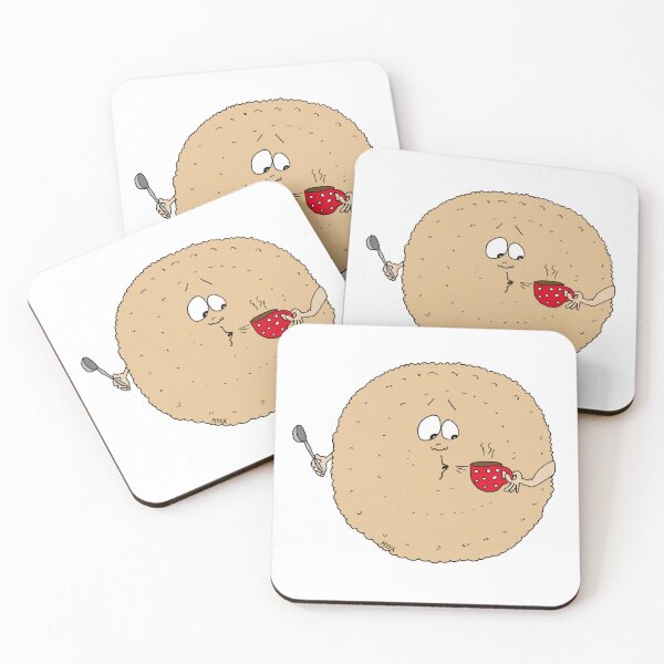Item preview, Funny Coffee and Cookie Sticker – Cute Coworker Gift Coffee Lover Mug Art designed and sold by MyxaART.