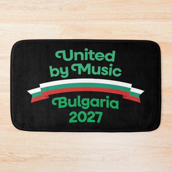 Item preview, Eurovision Song Contest 2027 - Host Country Bulgaria - United By Music - ESC2027 ESC27 designed and sold by Vision-Tees.