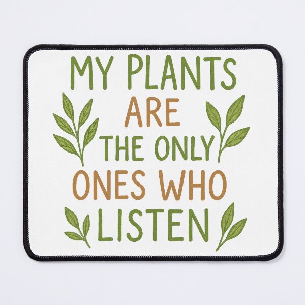 Item preview, Funny Plant Parent Listening Tee designed and sold by RhapsodyVariety.