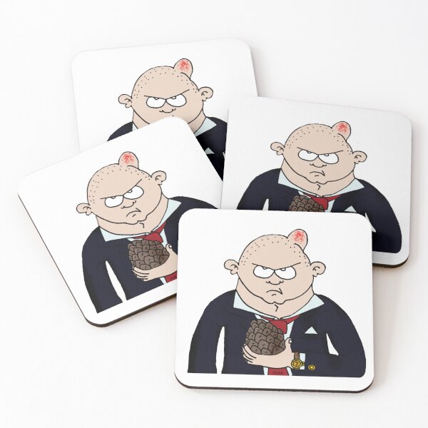 Item preview, Funny Boss Big Shot Sticker – Office Humor Gift Coworker Manager Mug Art designed and sold by MyxaART.