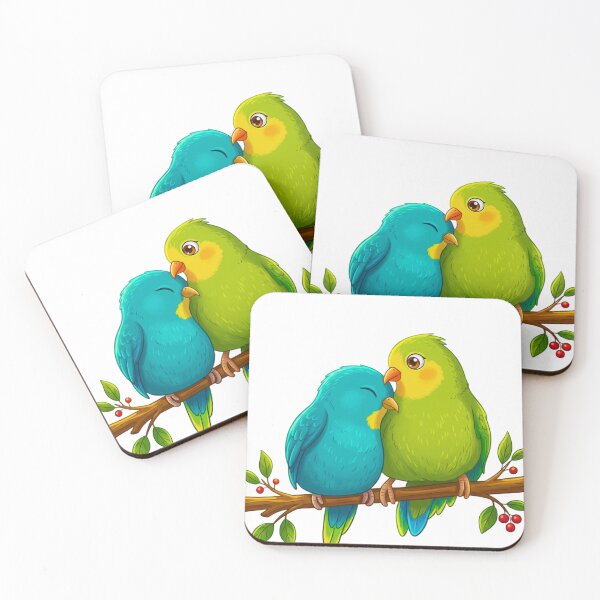 Item preview, Cute birds in love designed and sold by Cozy Beam Studio.