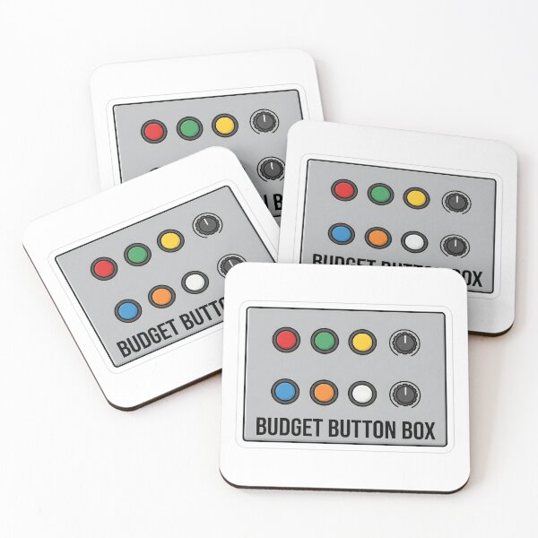 Item preview, Budget Button Box - Sim Racing designed and sold by GarageGraphics.