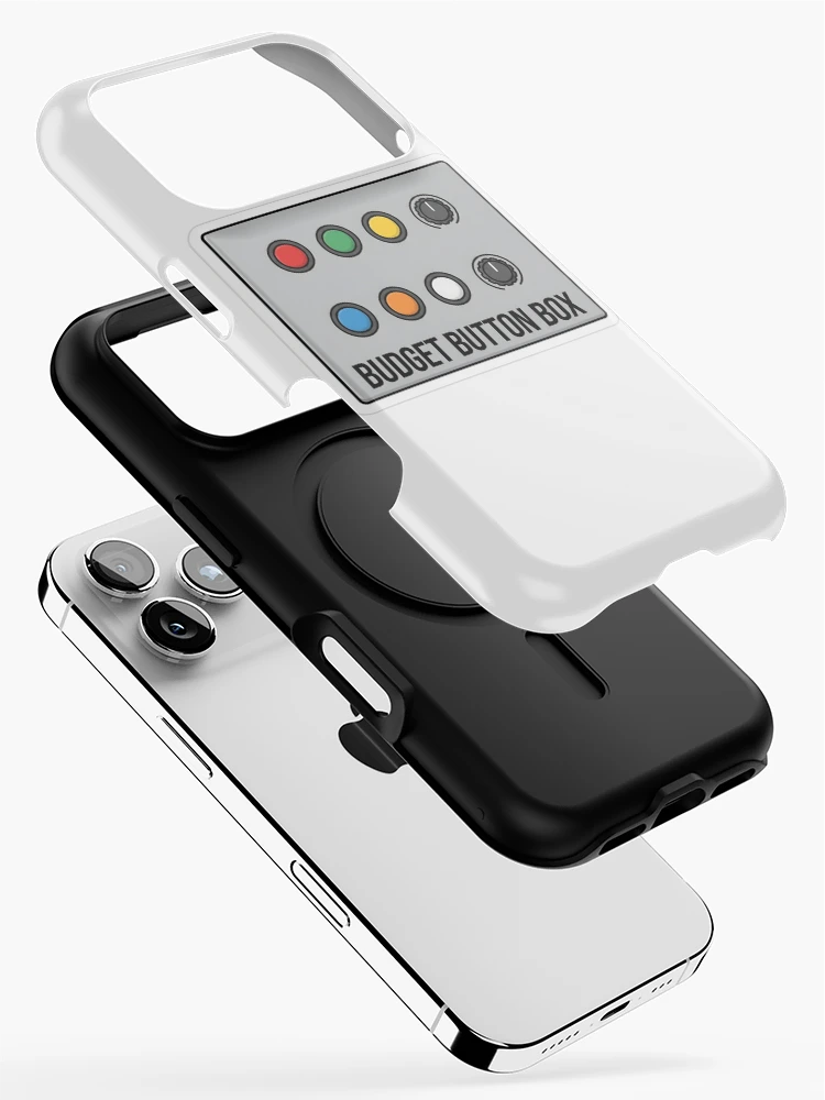 Thumbnail 2 of 4, iPhone Case, Budget Button Box - Sim Racing designed and sold by GarageGraphics.
