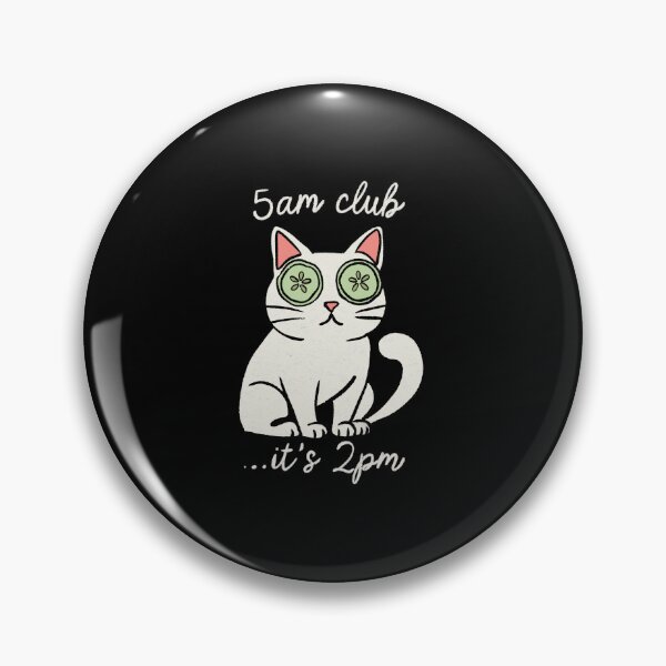 Item preview, "5am Club"... It's 2pm Cat  designed and sold by Blissandlove.