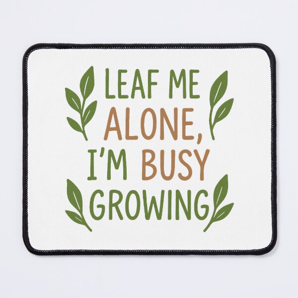 Item preview, Leaf Me Alone Plant Lover Tee designed and sold by RhapsodyVariety.