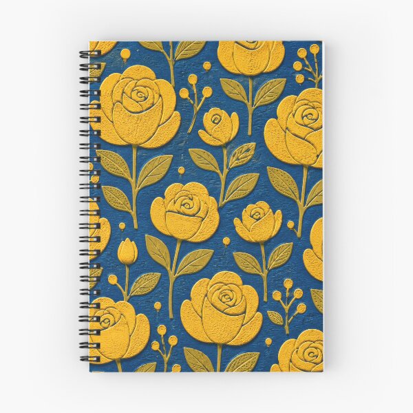 Item preview, Rosa Sulfurea on Blue Background designed and sold by scicilysimonee.