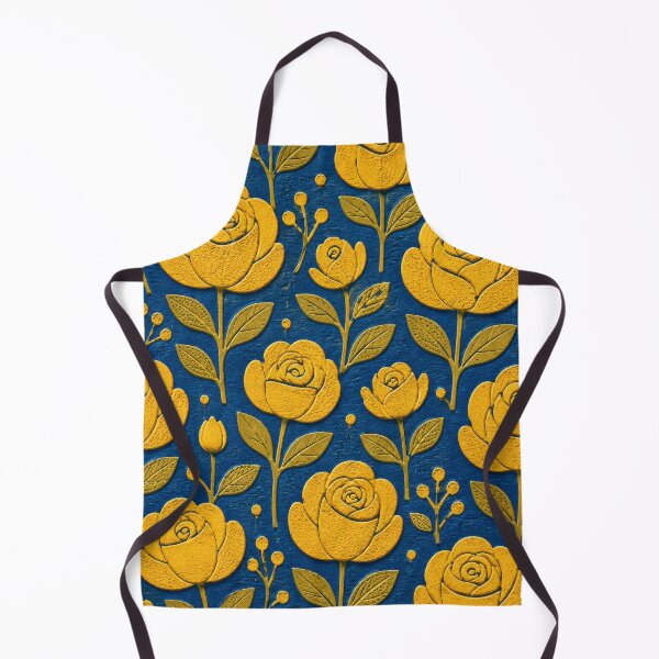 Item preview, Rosa Sulfurea on Blue Background designed and sold by scicilysimonee.