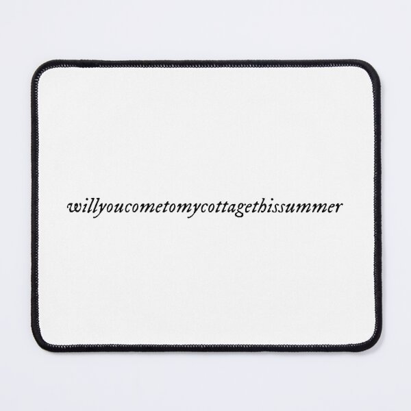 Item preview, Will You Come To My Cottage This Summer - Heated Rivalry Quote designed and sold by artistalways.