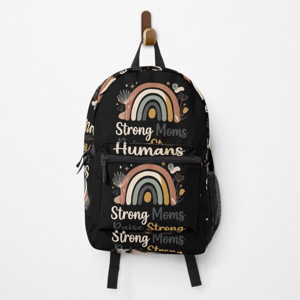 Item preview, Strong Moms Raise Strong Humans Boho Rainbow Inspirational Mama Quote designed and sold by Im-Ara.