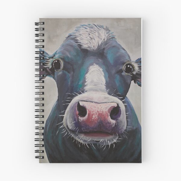 Item preview, Clara Belle the Cow, Cow art designed and sold by leekellerart.
