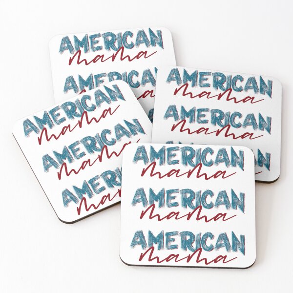 Item preview, American Mama red designed and sold by Holly Norine Design.