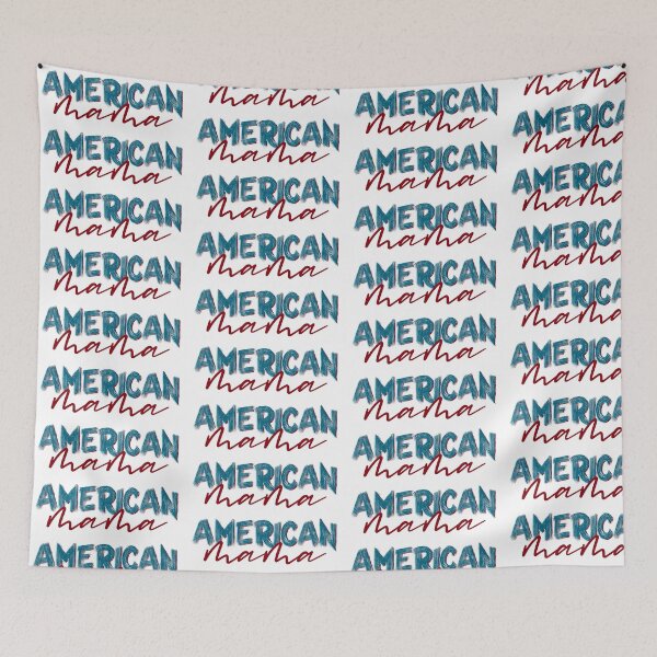 Item preview, American Mama red designed and sold by Holly Norine Design.