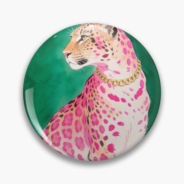 Item preview, Leopard with vibrant pink spots designed and sold by paulrommer.