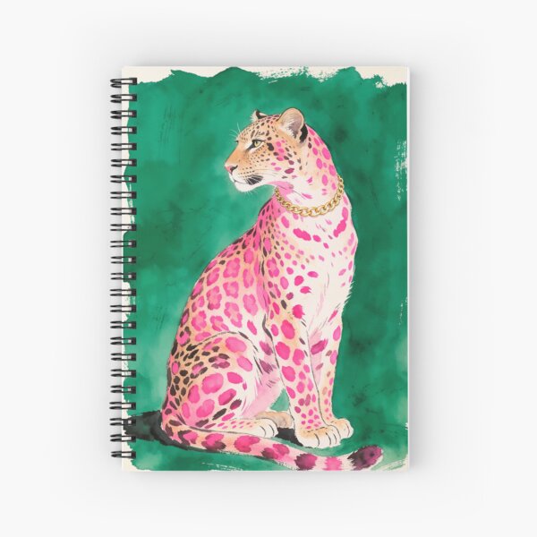 Item preview, Leopard with vibrant pink spots designed and sold by paulrommer.