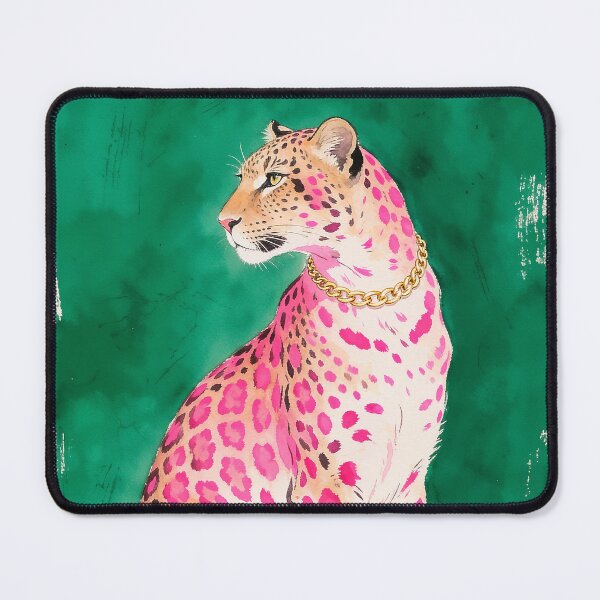 Item preview, Leopard with vibrant pink spots designed and sold by paulrommer.