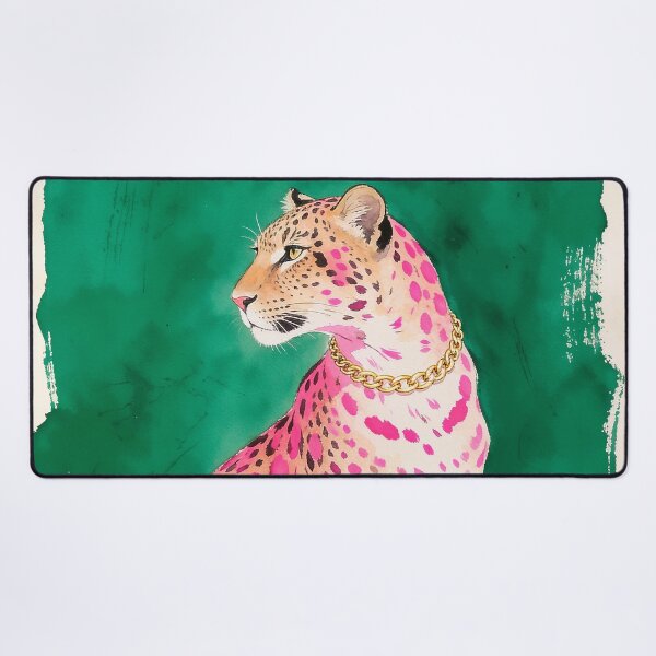 Item preview, Leopard with vibrant pink spots designed and sold by paulrommer.