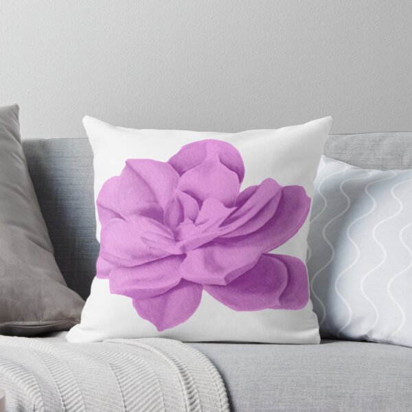 Item preview, Sage Rose Watercolor Succulent Flower - Minimalist Nature Art designed and sold by Arteandart.