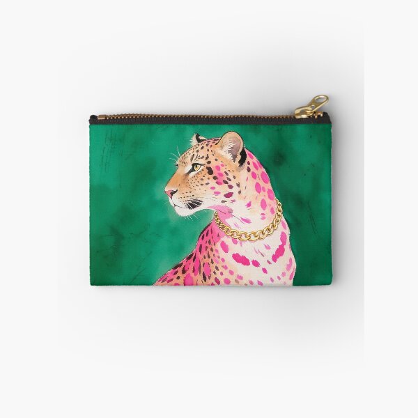 Item preview, Leopard with vibrant pink spots designed and sold by paulrommer.