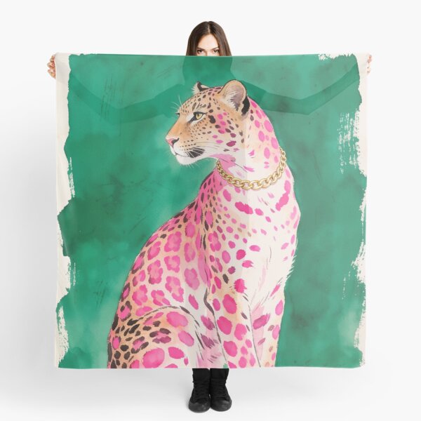 Item preview, Leopard with vibrant pink spots designed and sold by paulrommer.