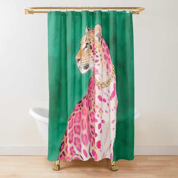 Item preview, Leopard with vibrant pink spots designed and sold by paulrommer.