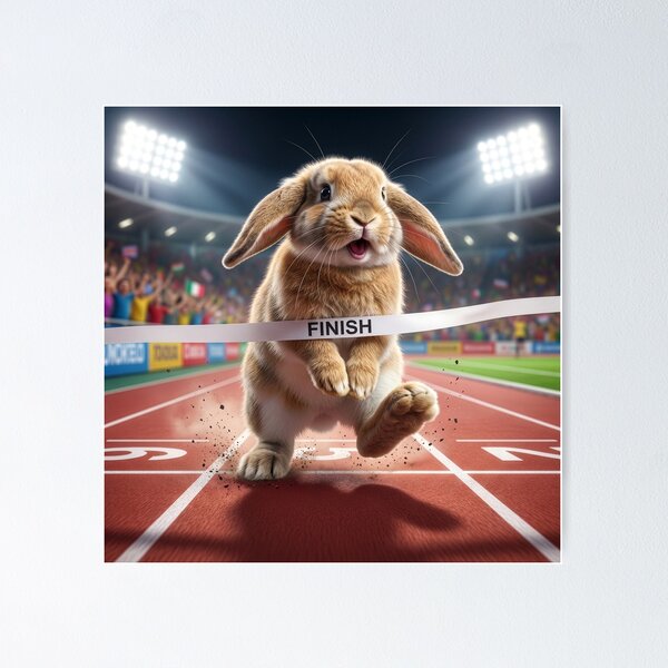Item preview, Rabbit Feels the Burn designed and sold by Tridentulus.