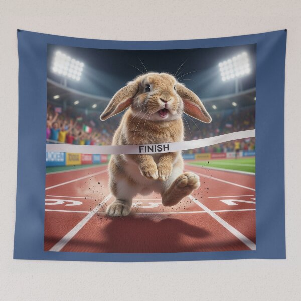 Item preview, Rabbit Feels the Burn designed and sold by Tridentulus.