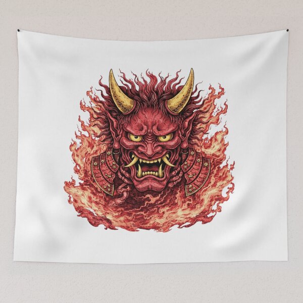 Item preview, #8 Aka-oni (Flame Demon) | FUJIYAMA JAPAN WORKS designed and sold by FUJIYAMA-JAPAN-WORKS.