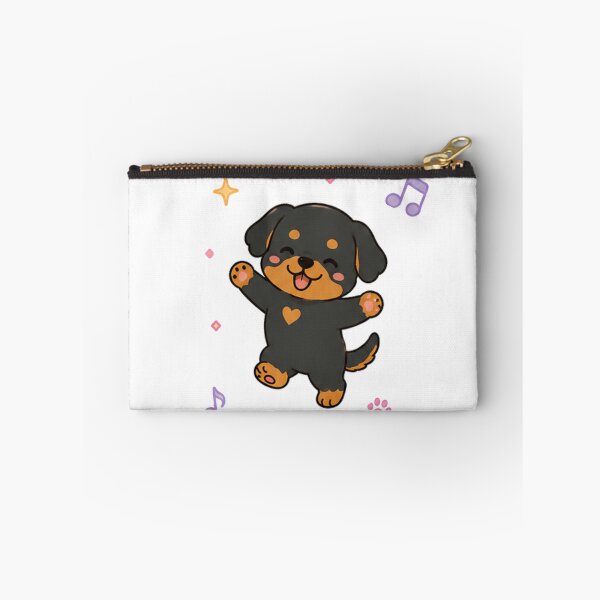 Item preview, Happy Dancing Rottweiler Cute Cartoon Puppy designed and sold by Seculinator.