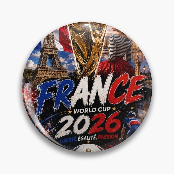 Item preview, France World Cup 2026 – French Pride, Football Passion & Paris Spirit designed and sold by NorthernDk_art .