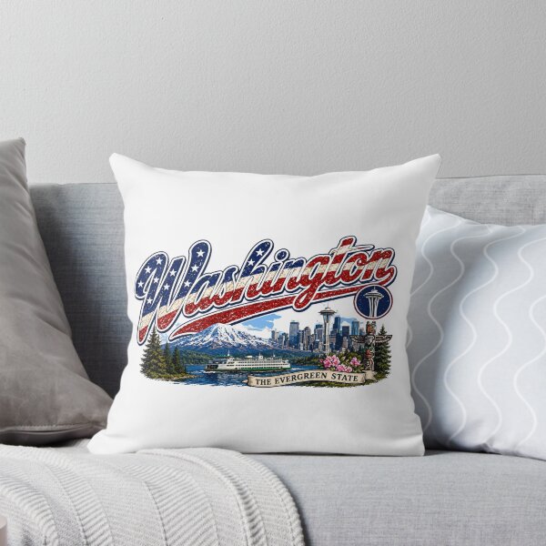 Item preview, WASHINGTON1 Flag Letterings america designed and sold by LIOKING333.