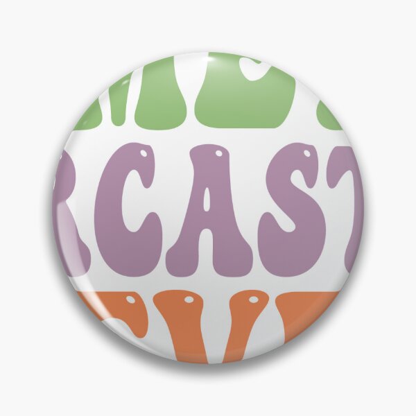 Item preview, Me Sarcastic Never Funny Retro Wavy Typography designed and sold by TrendHub-365.