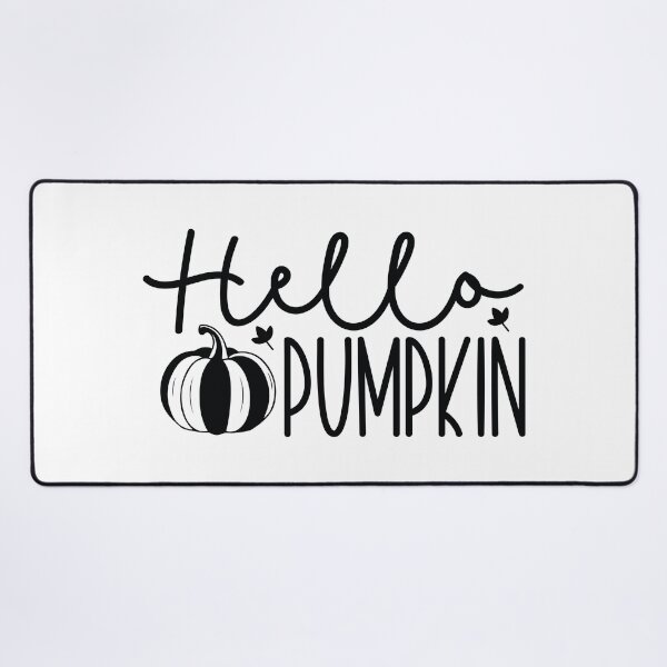 Item preview, Hello Pumpkin - Cute Autumn Fall Season Leaves Orange Coffee Cozy Warm Aesthetic Gift designed and sold by FuzionRaptor.