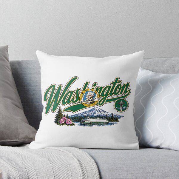 Item preview, WASHINGTON2 Flag Letterings america designed and sold by LIOKING333.