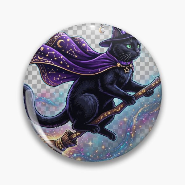Item preview, Mystical Black Cat Reading Crystal Ball T-Shirt designed and sold by MERAKISL.