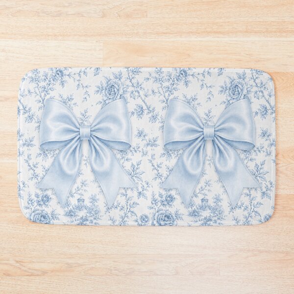 Item preview, Baby Blue Bow Toile Notes Journal designed and sold by Ioanna-Studio.