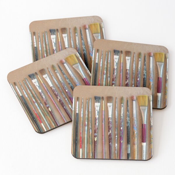 Item preview, Old Paintbrushes designed and sold by collageDP.