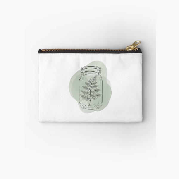 Item preview, Minimalist Botanical Fern Canning Jar designed and sold by DuckOddity.
