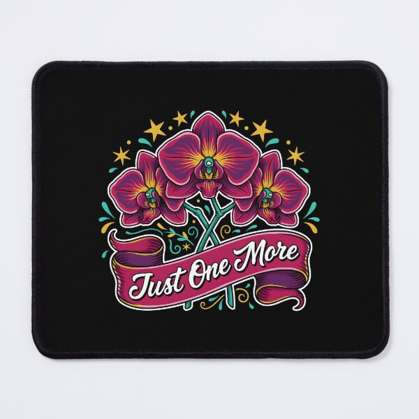 Item preview, Just One More Orchid Retro Humorous Orchid Lover Graphic designed and sold by Redgiant87x.