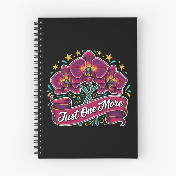 Item preview, Just One More Orchid Retro Humorous Orchid Lover Graphic designed and sold by Redgiant87x.